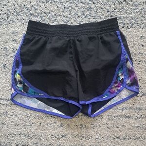 Tek Gear Black and Multicolor Women's Athletic Shorts
